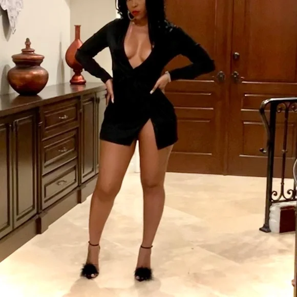 Fashion Nova | Dresses | Dress In All Black Like The Omen | Poshmark